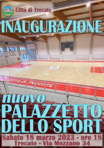 Nuovo palazzetto dello sport: il 18 marzo l’inaugurazione