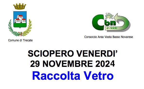 Sciopero nazionale del 29 novembre: possibili disagi nel servizio di raccolta porta a porta