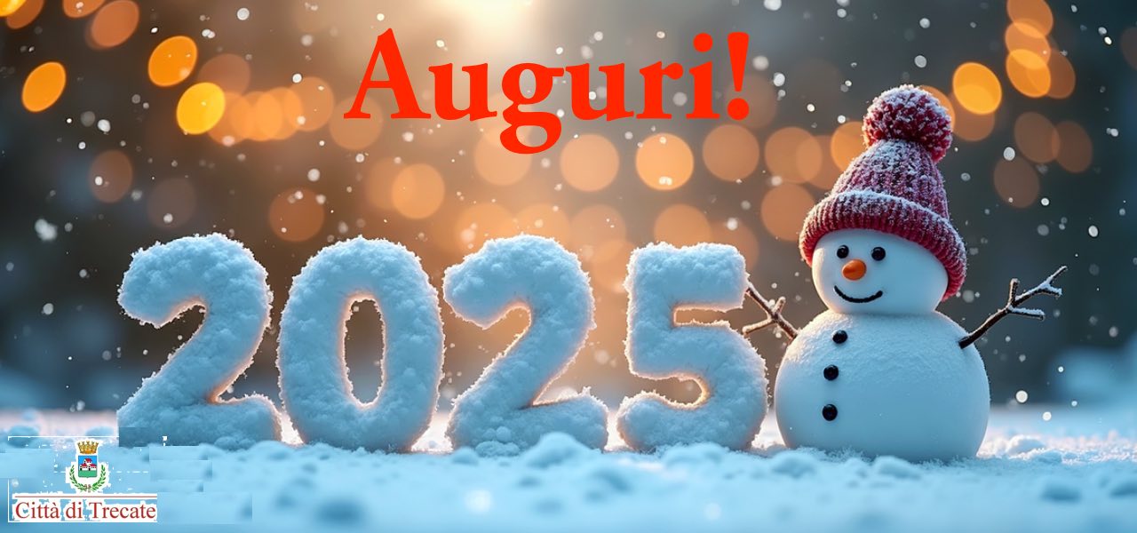 Gli auguri dell'Amministrazione per il nuovo anno