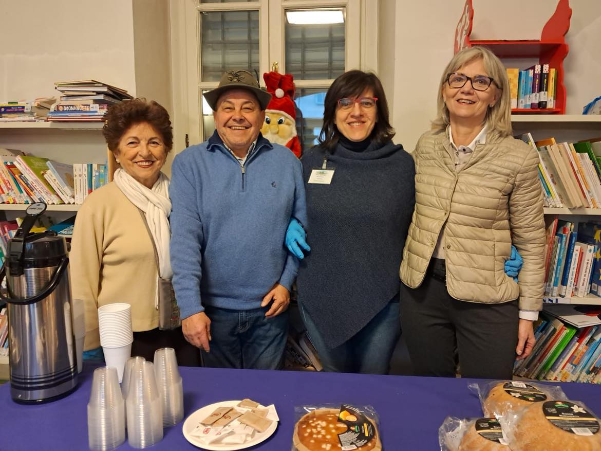 Partecipato scambio di auguri dell'Ute in Biblioteca