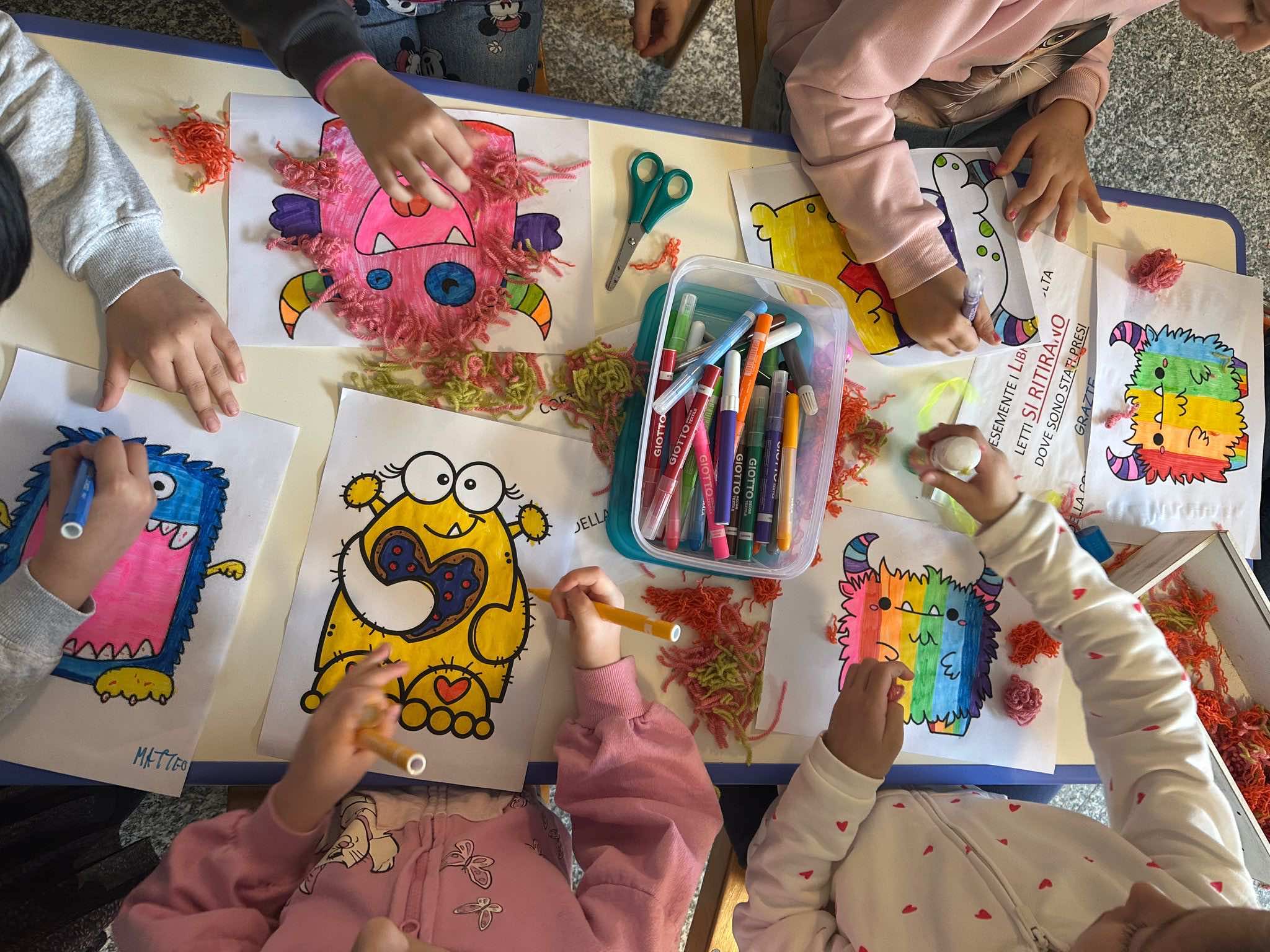 Biblioteca civica: grande lavoro dei numerosi bambini che hanno partecipato al laboratorio ludico-creativo dello scorso 1° marzo