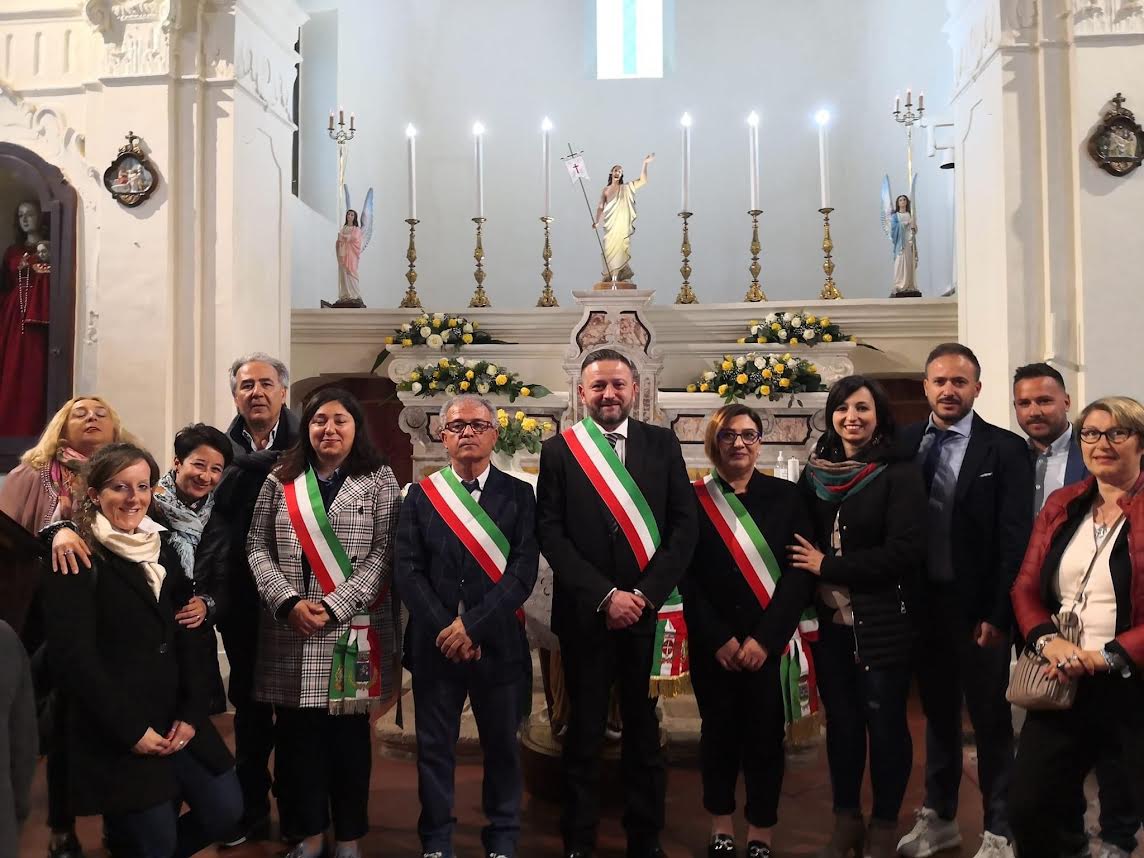 Delegazione Trecatese Presente Ad Amendolara Per I Festeggiamenti Patronali In Onore Di San Vincenzo Ferreri