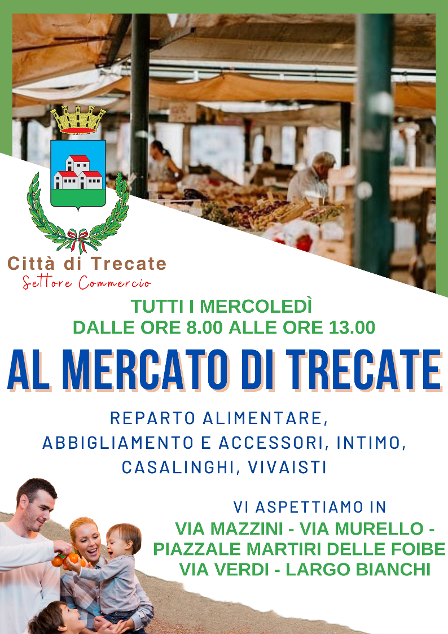 Mercato settimanale: iniziativa di promozione del settore commercio