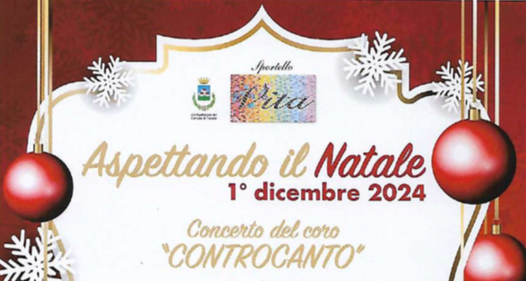 "Aspettando il Natale" con "Sportello Vita": il 1° dicembre concerto del coro "Controcanto"