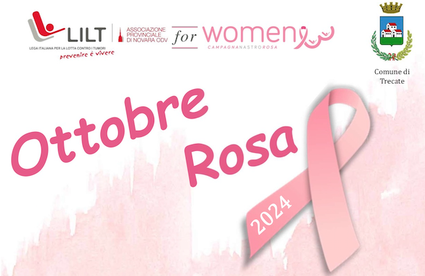 "Ottobre rosa": per le donne trecatesi visite senologiche gratuite con Lilt Novara il prossimo 28 ottobre