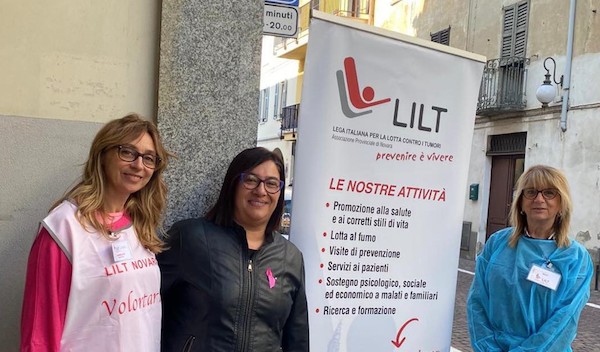 "Ottobre rosa": Lilt Novara e la Città di Trecate hanno fatto prevenzione rispetto al tumore al seno